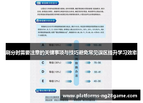 刷分时需要注意的关键事项与技巧避免常见误区提升学习效率