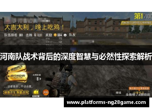 河南队战术背后的深度智慧与必然性探索解析