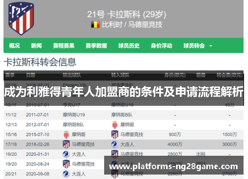 成为利雅得青年人加盟商的条件及申请流程解析