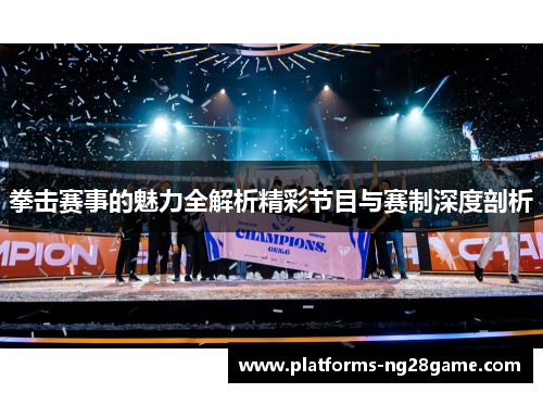 拳击赛事的魅力全解析精彩节目与赛制深度剖析